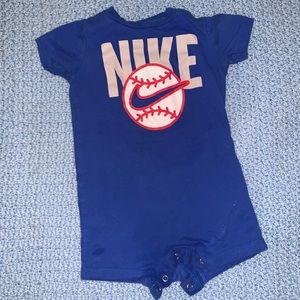 Nike bag onesie